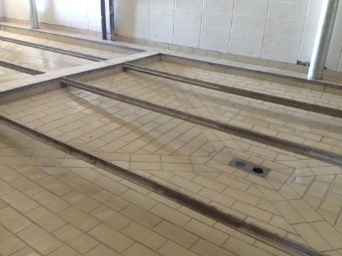 Carrelage anti-acide industriel 