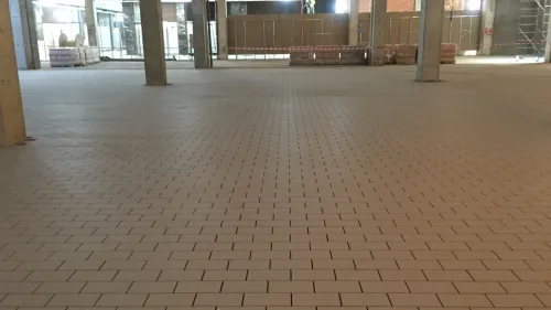 Carrelage anti-acide industriel 