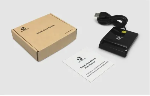 ZOWEETEK LECTEUR DE CARTE À PUCE SMART -USB COMPATIBLE EID -CAC - PIV - PC - MAC - SÉCURITÉ