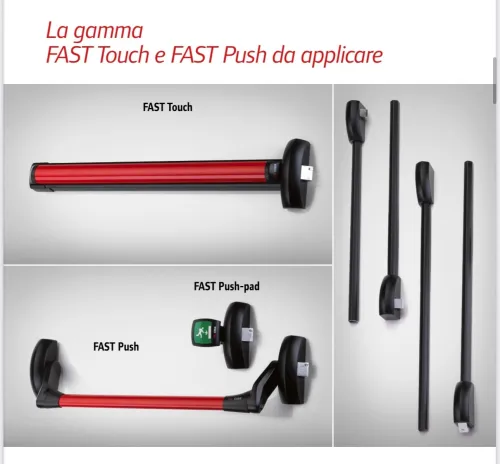 Serrure anti panique cisa origine italie