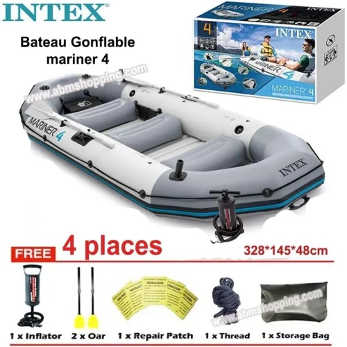 Bateau intex mariner 4 bonne état complet 