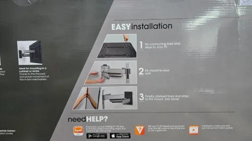 Vogel's Elite 5855 Ultra Fort Support TV pivotant 120 Jusqu'à 100" & 75 KG  VESA 600x400