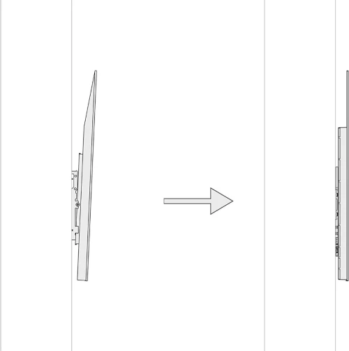 SONY SUWL850  Support mural orientable  pour écran plat TV OLED & LED 55, 65 et 77 pouces