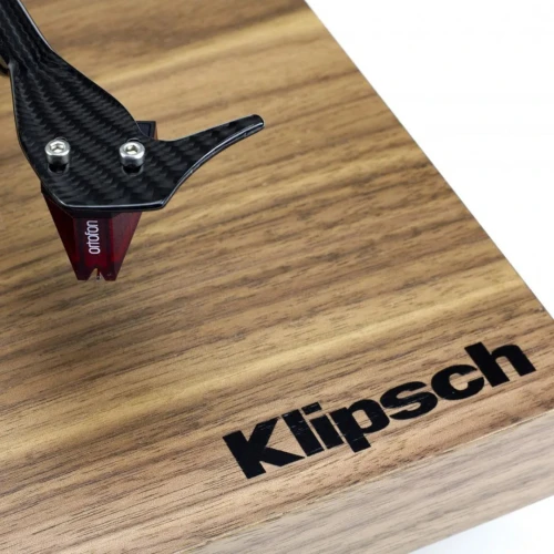 PRO-JECT X KLIPSCH HERITAGE DEBUT CARBON (DC) NOYER + Ortofon 2M Blue + PRO-JECT TUBE BOX S Préampli