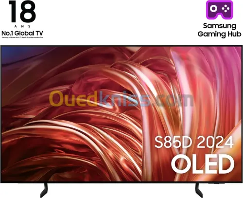 Samsung TQ55S85D TV OLED 4K @120 HZ - HDMI 2.1 Dolby Atmos sans-fil + HDR 10+ Gaming