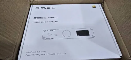 SMSL C200 Pro LDAC Ampli Casque| ES9039Q2M XU-316 DSD512 32Bit/768kHz DAC| USB/Opt/Coax/Bluetooth5.1