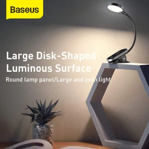 Baseus Clip Booklite Lampe De Lecture tactile sans fil rechargeable par USB