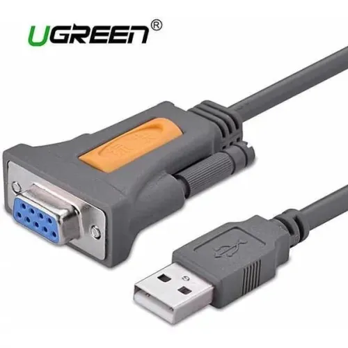 Ugreen USB vers RS232 Port COM Série PDA 9 DB9 Pin RS-232 Femelle 