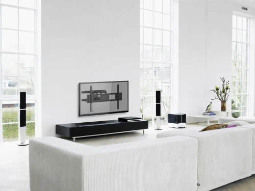 NorStone FULL MOTION 120 - Support TV Mural Inclinable &  Orientable  - 40 Kg - De 37" À 80"