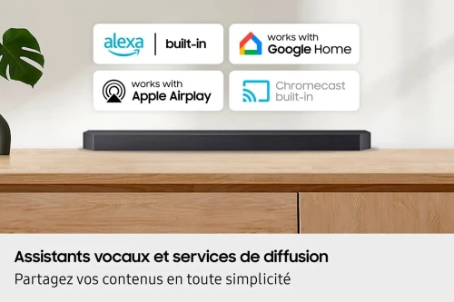 Samsung HW-Q990F (HW-Q995F) Barres de son 11.1.4 / HDMI eARC / Dolby Atmos sans fil - DTS:X / 23 haut parleurs