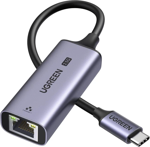 UGREEN USB C vers RJ45 Ethernet 2.5 Gigabit iPhone 16 MacBook Air iPad 2024 Surface Galaxy S25 Ultra