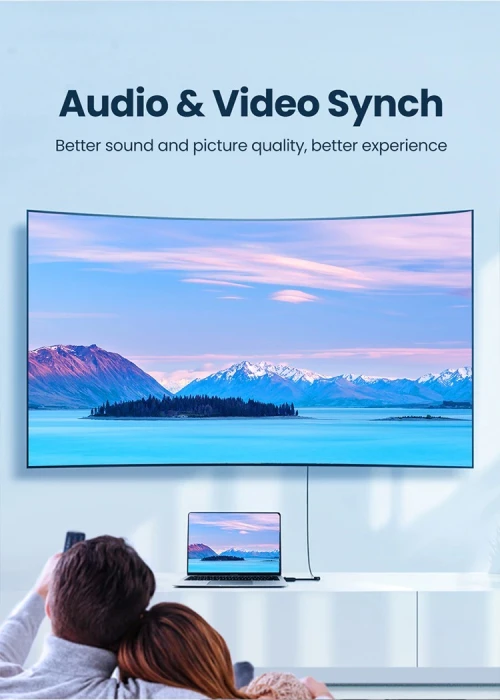 UGREEN Adaptateur DisplayPort Mâle vers HDMI Femelle 4K 60Hz 