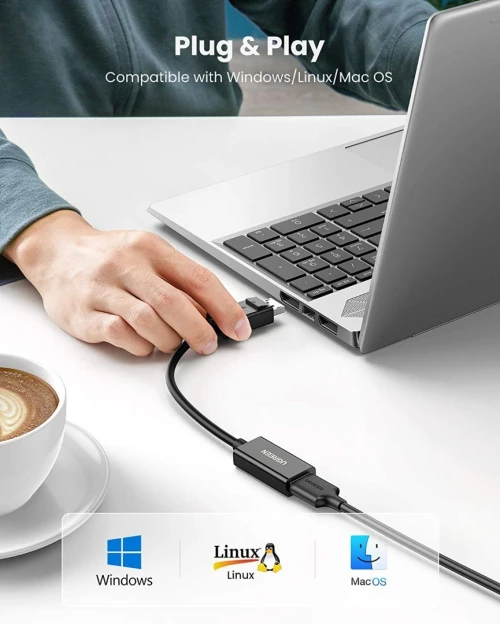 UGREEN Adaptateur DisplayPort Mâle vers HDMI Femelle 4K 60Hz 