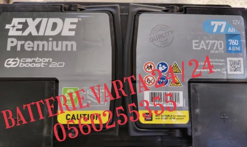 BATTERIE EXIDE EA770 12V 77AH 760A(EN)