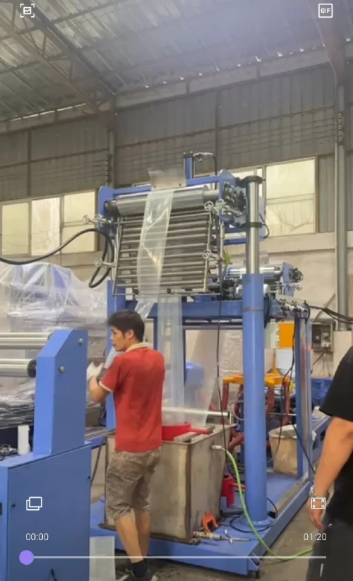 Machine fabrication film pvc retractable