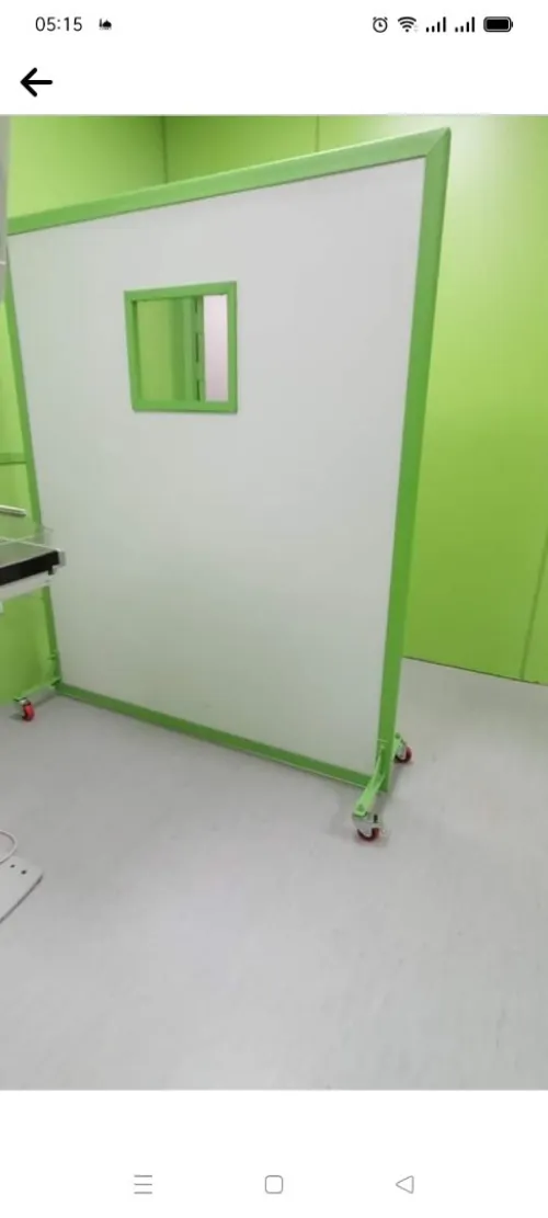 Plombe laminé, Plombage salle de Radiologie XRay