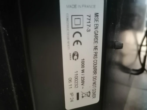 Chauffage électrique Noirot