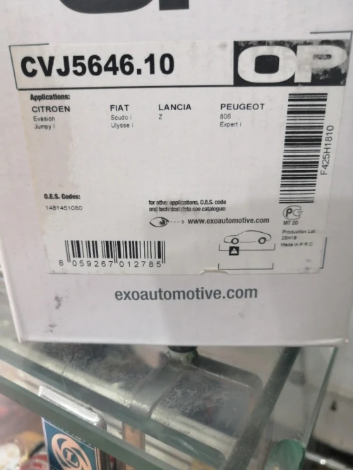 Manchon de cardan 806,évasion,ulysse, expert 