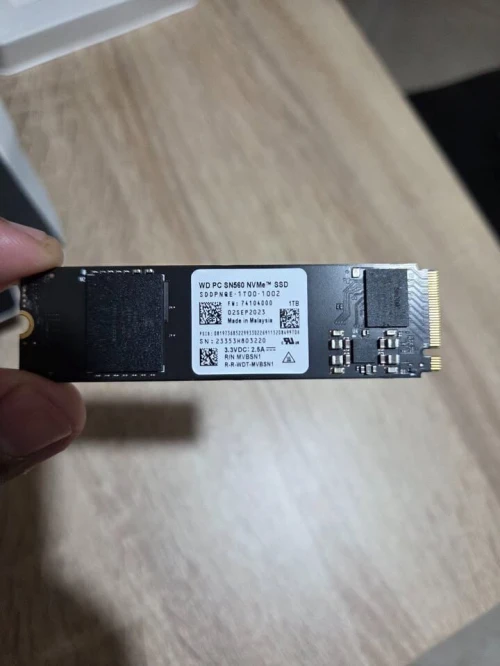 Disque Dur Nvme M.2 SSD WD PC SN560 1TB
