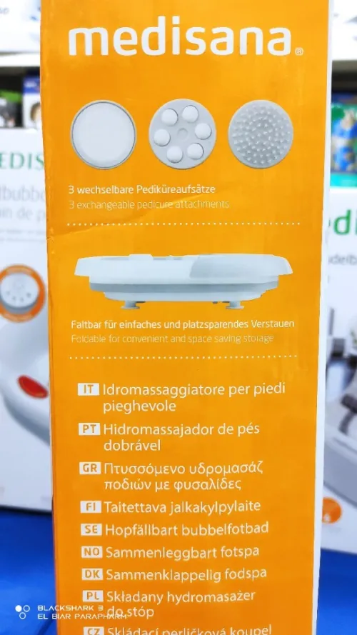 Bain De Pied Pliable MEDISANA FS886 SPA Thalasso Pieds