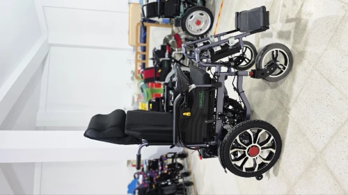 Fauteuil Roulant Électrique JRWD1603U | Dossier Haut, Grandes Roues, Autonomie jusqu à 15 km