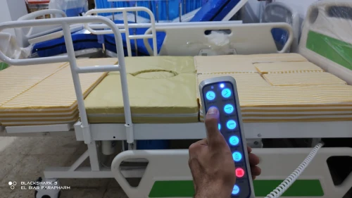 Lit Médicalisé Électrique 7 Position Avec Toilettes En ABS Importation