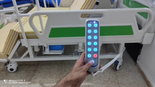 Lit Médicalisé Électrique 7 Position Avec Toilettes En ABS Importation