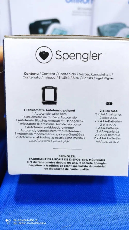 TENSIOMÈTRE POIGNET SPENGLER TENSONIC