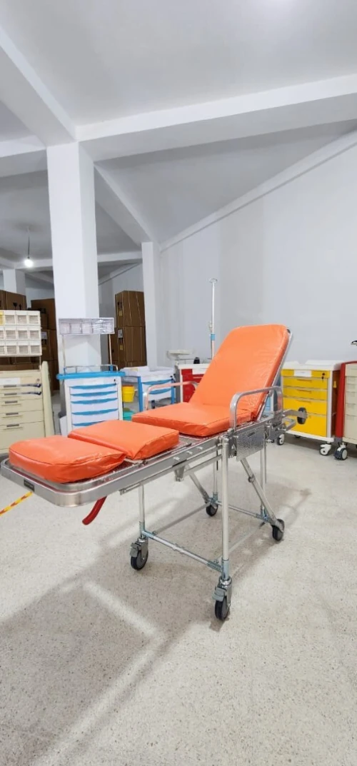 Brancard d'ambulance pliable - Chariot brancard ambulance