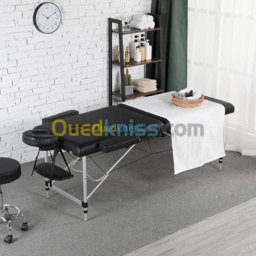 TABLE DE MASSAGE EN ALUMINIUM 2 ZONE