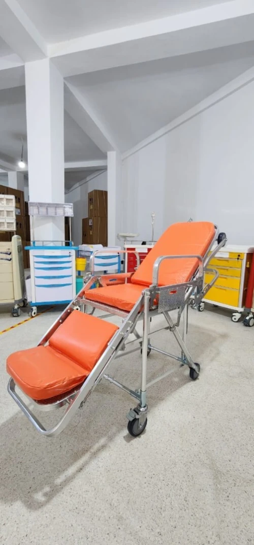 Brancard d'ambulance pliable - Chariot brancard ambulance