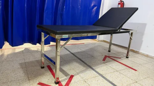 Table d Examen Médical en Acier Inoxydable ET-09 | Charge 180 Kg