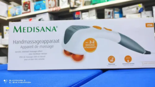 Appareil de massage intensif à main avec infrarouge ITM Blanc Medisana