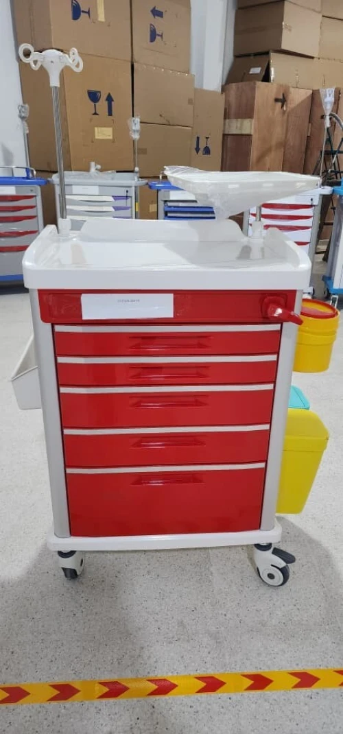 Chariot d urgence rouge
