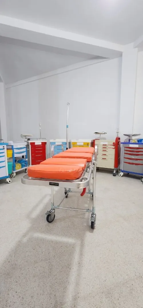 Brancard d'ambulance pliable - Chariot brancard ambulance