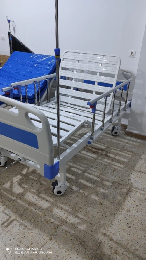 Lit d'hôpital 3 position en ABS importation 