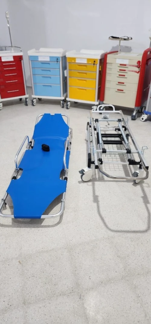 CHARIOT TRANSPORT MALADE - PORTE MALADE HAUTEUR VARIABLE