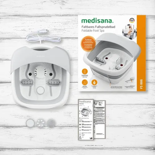 Bain De Pied Pliable MEDISANA FS886 SPA Thalasso Pieds