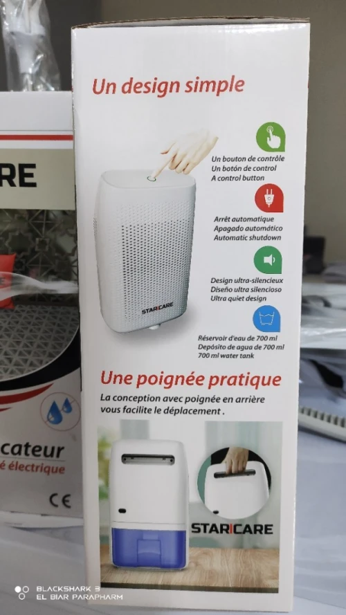 DESHUMIDIFICATEUR D'AIR STAR CARE