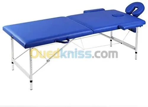 TABLE DE MASSAGE EN ALUMINIUM 2 ZONE