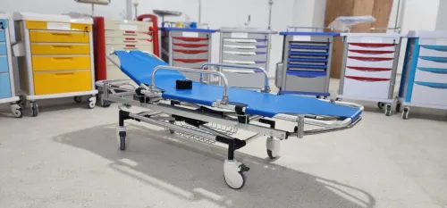CHARIOT TRANSPORT MALADE - PORTE MALADE HAUTEUR VARIABLE