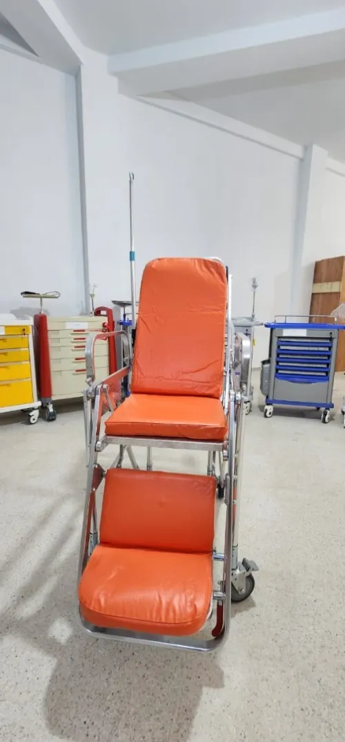 Brancard d'ambulance pliable - Chariot brancard ambulance