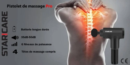 Pistolet de Massage Musculaire Star care