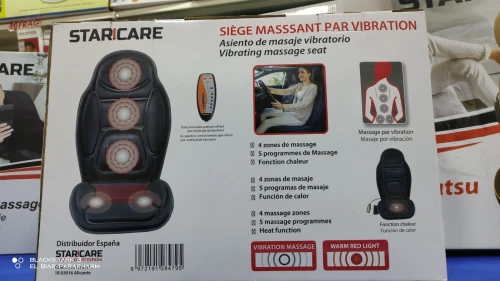 Siège de massage chauffant avec 05 Moteurs