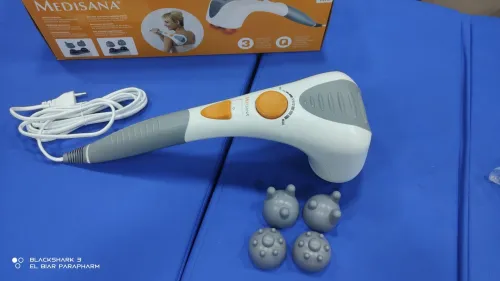 Appareil de massage intensif à main avec infrarouge ITM Blanc Medisana