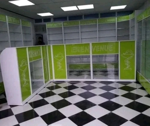 Habillage vitrine panneau publicitaire alucobonde aluco verre aluminium