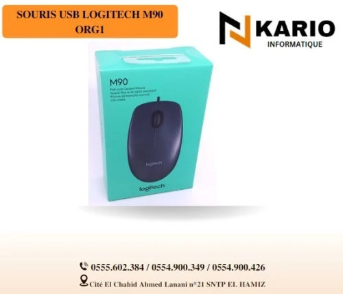 SOURIS USB LOGITECH M90 ORG1