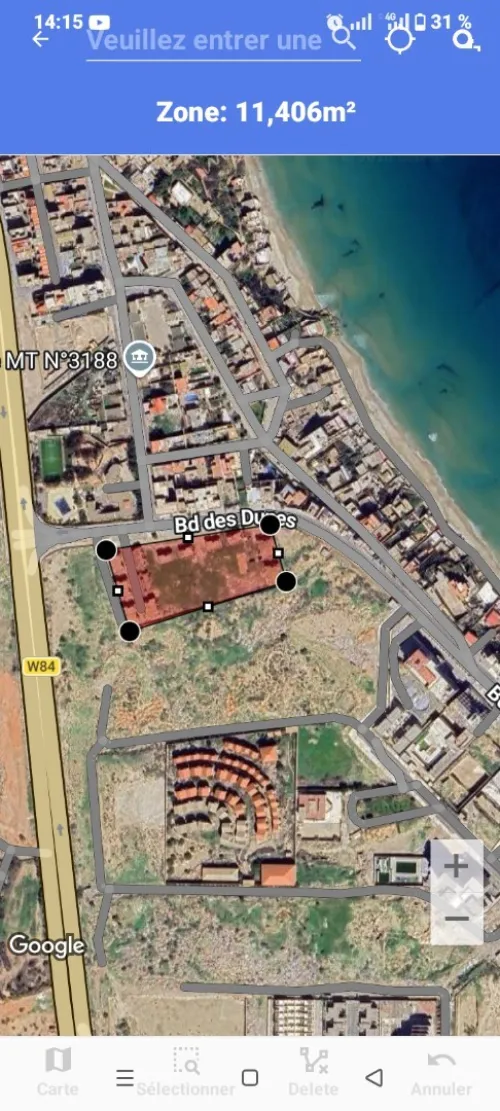 Vente Terrain Oran Ain el turck