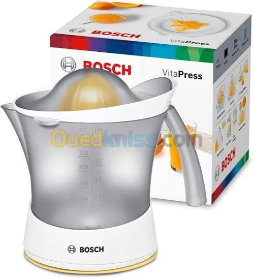 Presse agrumes blanc / jaune BOSCH.