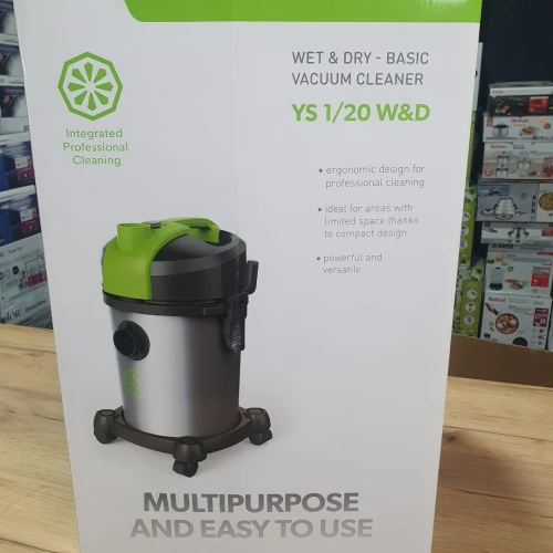 Aspirateur Ipc 1400W, capacité 20 L,  sec et humide, avec accessoires YS 1/20